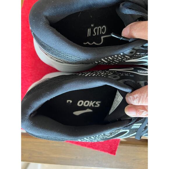 Brooks Women's Glycerin 20 black/white Running Shoe SIZE 10 MEDIUM - Picture 5 of 10